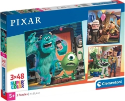 Clementoni puzzle Disney Pixar 3×48 pieces
