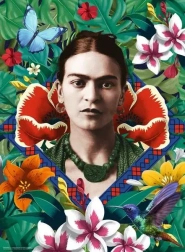 RAVENSBURGER Puzzle Frida Kahlo: Blooming Fantasy 500 pieces