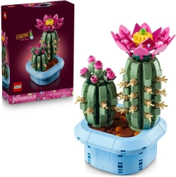 Цъфтящ кактус LEGO Botanicals – декоративен конструктор
