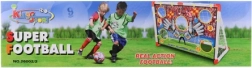 Kids’ soccer goal with target holes and ball