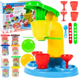 Пластилинова сладоледорна с 6 чашки