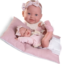 Реалистична бебешка кукла с омекотено винилово тяло