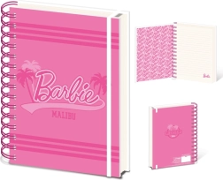Спирален тефтер A5 BARBIE (Malibu) – редов