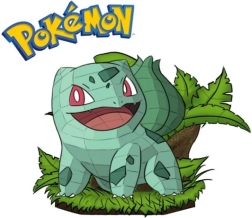 3D пъзел Pokémon Bulbasaur от 4D Puzzle