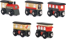 Le Toy Van дървено влакче Royal Express с вагони