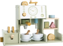 2Kids Toys wooden coffee maker with toaster