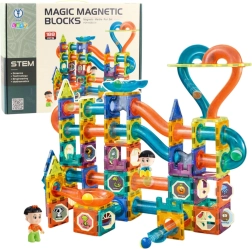 Магнитен конструктор с топчеста писта 188 части MAGIC MAGNETIC BLOCKS