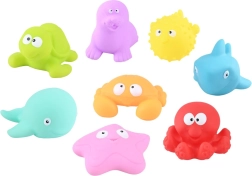 Животинки за вода – комплект 4 бр, 8 см, 2 варианта