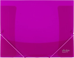 Electra Elastic-Band Folder Pink A4