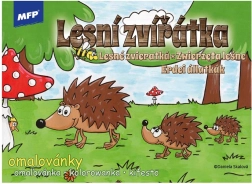 Coloring Book Forest Animals