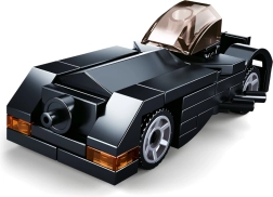 Sluban building set black car