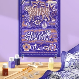 Silk Painting Atelier 10 by DJECO