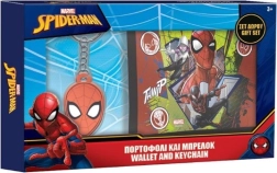 Children's wallet with Spider-Man keychain