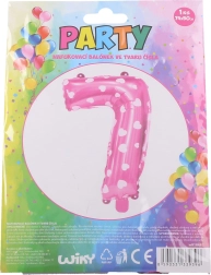 Надуваем балон число 1 със сърчица – Růžový