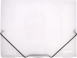 Clear elasticated folder eCollection A4