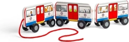 Bigjigs Toys Играчка за дърпане Лондонско метро