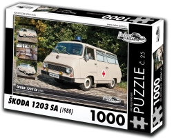 Puzzle Retro-Cars Škoda 1203 SA 1000 pieces
