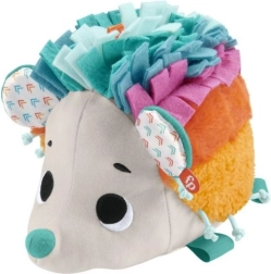 Fisher-Price дъгов таралеж – сетивна плюшена играчка за бебета