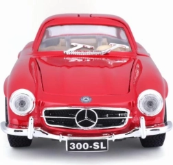 Метален модел BBURAGO 1:24 MERCEDES‑BENZ 300 SL червен