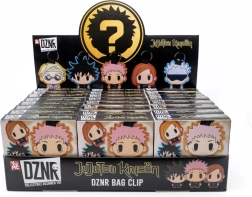 JUJUTSU KAISEN ключодържател с клип – колекционерски комплект 5 героя (дисплей 24 бр.)