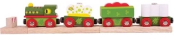 Динозавърско влакче с релси Bigjigs Rail