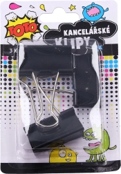 Кламери тип щипка 41 мм, комплект 3 бр.