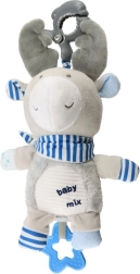 Детска плюшена играчка с музикален механизъм и клип BABY MIX лос