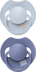 LOVI Prime dynamic silicone pacifier 18m+ 2 pcs baby blue/blue