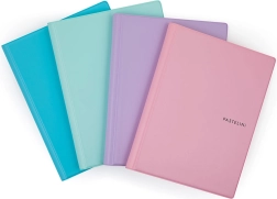 Класьор с пръстени A5 Pastelini с пластова корица