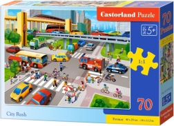 Пъзел Castorland Натоварено кръстовище 70 части