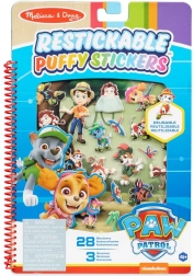 Многократно залепваеми 3D стикери PAW PATROL – джунгла, MELISSA & DOUG