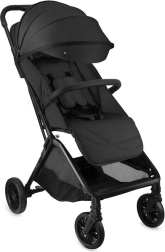MoMi Andrea Sport Stroller – black, self-folding