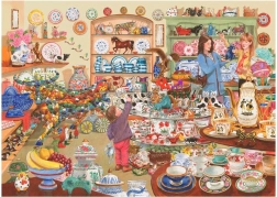 Puzzle Bulls in a China Shop 1000 Pieces