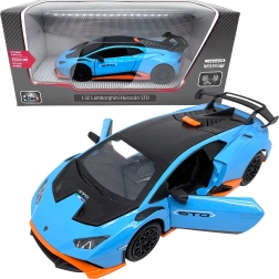 Метален модел 1:32 LAMBORGHINI HURACÁN STO син
