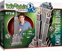 WREBBIT 3D пъзел Empire State Building – 975 части