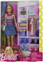 Кукла Barbie със стилни обувки и аксесоари