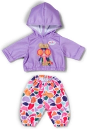 Baby born облекло с качулка за кукли 43 см