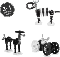 The OffBits ZebraBit Construction Kit – creative metal construction set 3-in-1