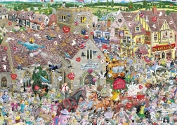 Пъзел Обичам сватби и празненства 1000 части