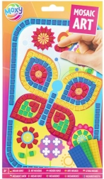 Креативен комплект мозаика по цветове – металик A5, мотив пеперуда