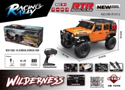 WILDERNESS RTR 1:10 Remote Control Car orange