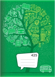 A4 squared notebook, 20 sheets