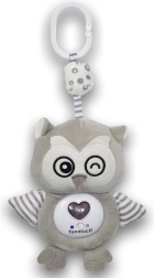 Плюшена висяща играчка Baby Mix бухал