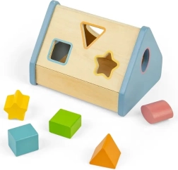 Къщичка за сортиране на форми Bigjigs Toys