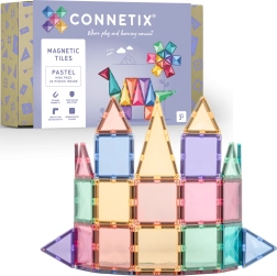 Connetix Pastel Mini Pack магнитен конструктор 32 части