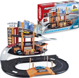 Голям гаражен комплект Motor City Plus с градска кола