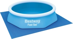 Bestway подложка за басейн 274 × 274 см защитно фолио