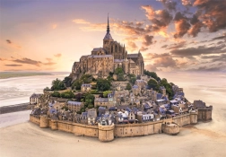 Пъзел Mont Saint-Michel 1500 части CLEMENTONI