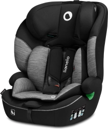 LIONELO Levi One i-Size Car Seat, 76–150 cm, Black Grey