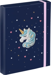 Папка за ученически тетрадки A5 BAAGL Unicorn Gold